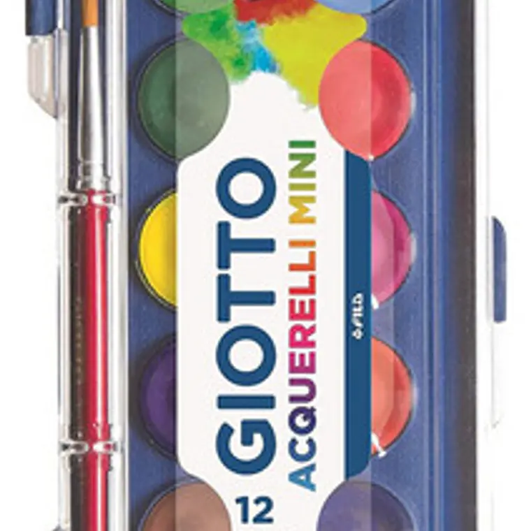 Cuarela De 12 Colores Mini Giotto 5