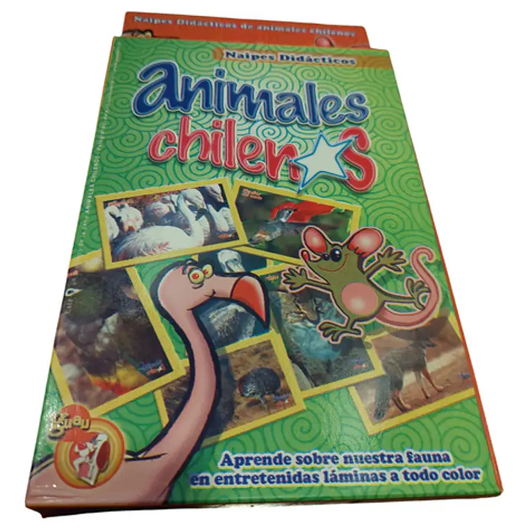 Naipes De Animales Chilenos - Juego De Cartas Guau 1