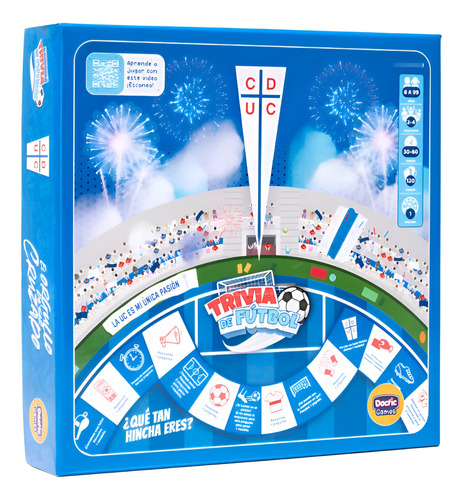 Juego De Mesa Trivia De Fútbol Universidad Católica Dactic