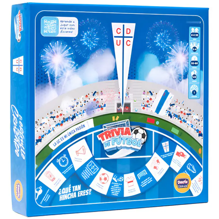 Juego Trivia De Futbol Universidad Catolica Dactic / Diverti 1