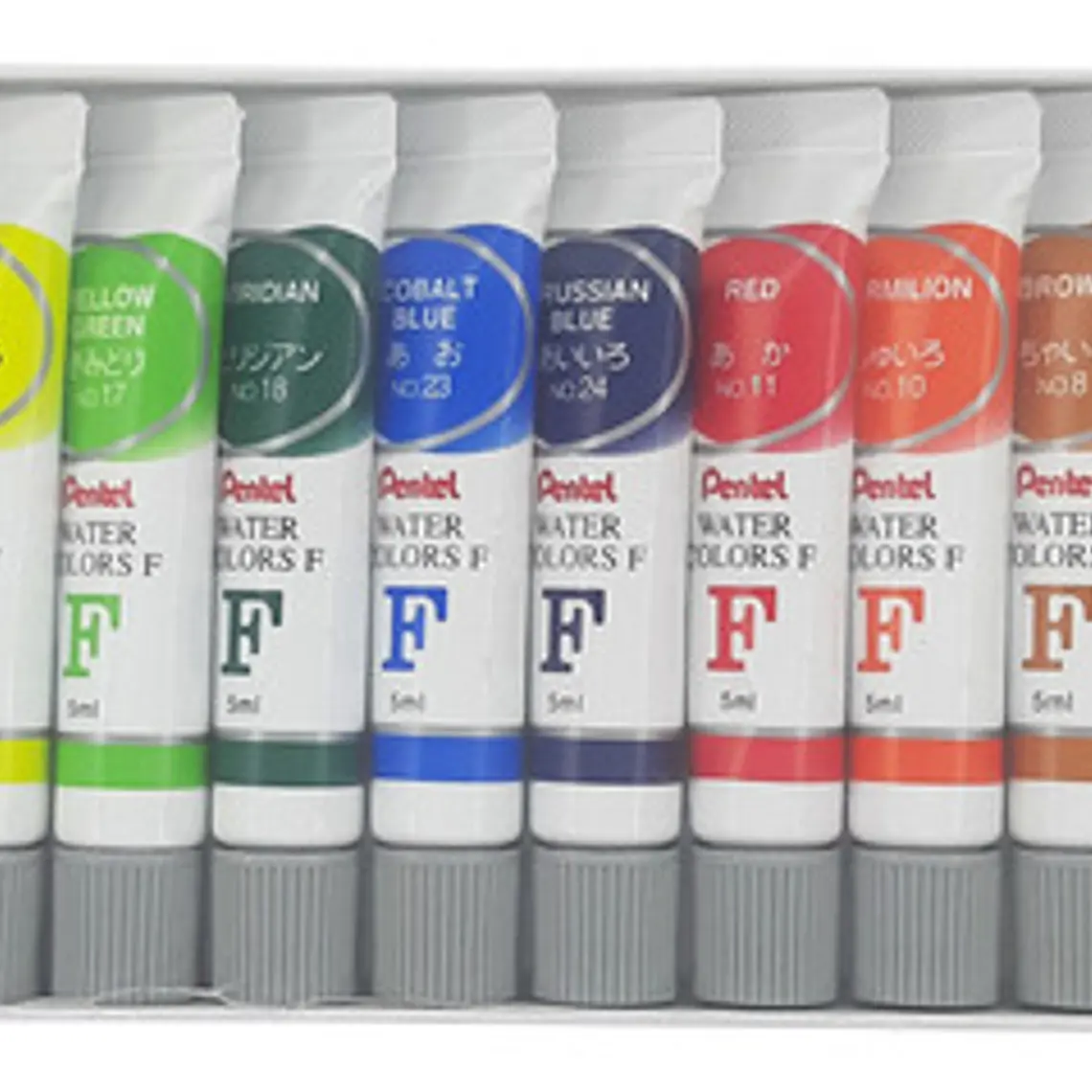 Tubos De Acuarela Pentel 12 Colores 5ml 2