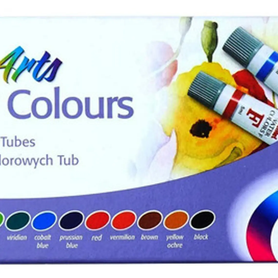 Tubos De Acuarela Pentel 12 Colores 5ml 5