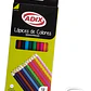 Lápices De Colores Hexagonales Adix - 12 Colores - Miniatura 2
