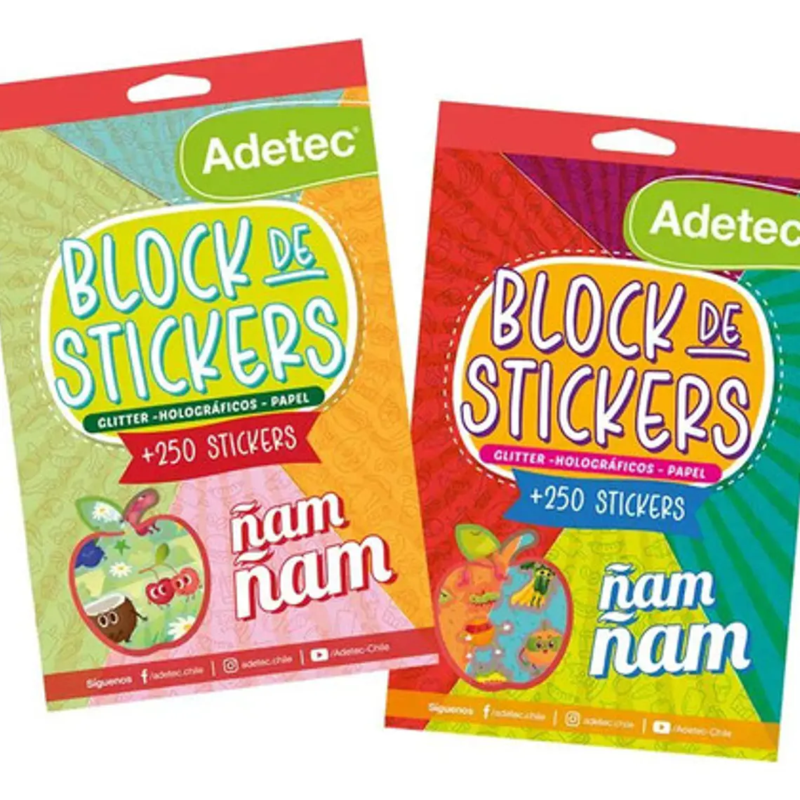 Block De Stickers Ñam Ñam Adetec 3