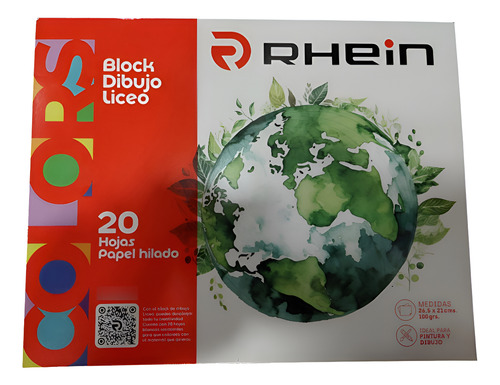 Block Dibujo Liceo 60 20 Hojas Rhein
