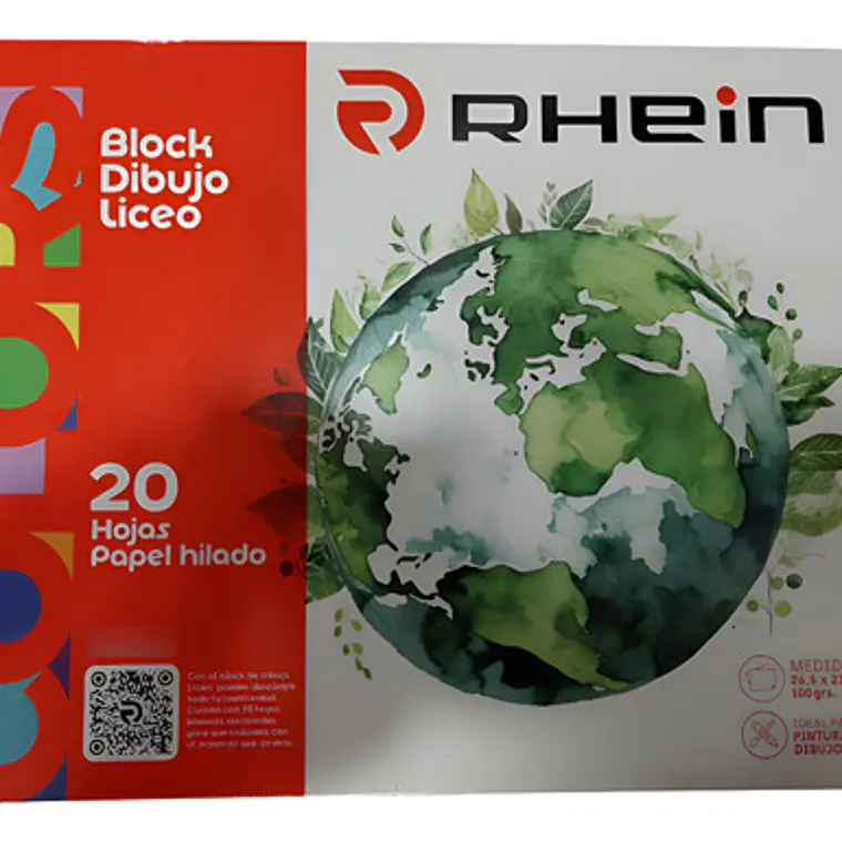 Block De Dibujo Liceo 60   20 Hjs Rhein 1