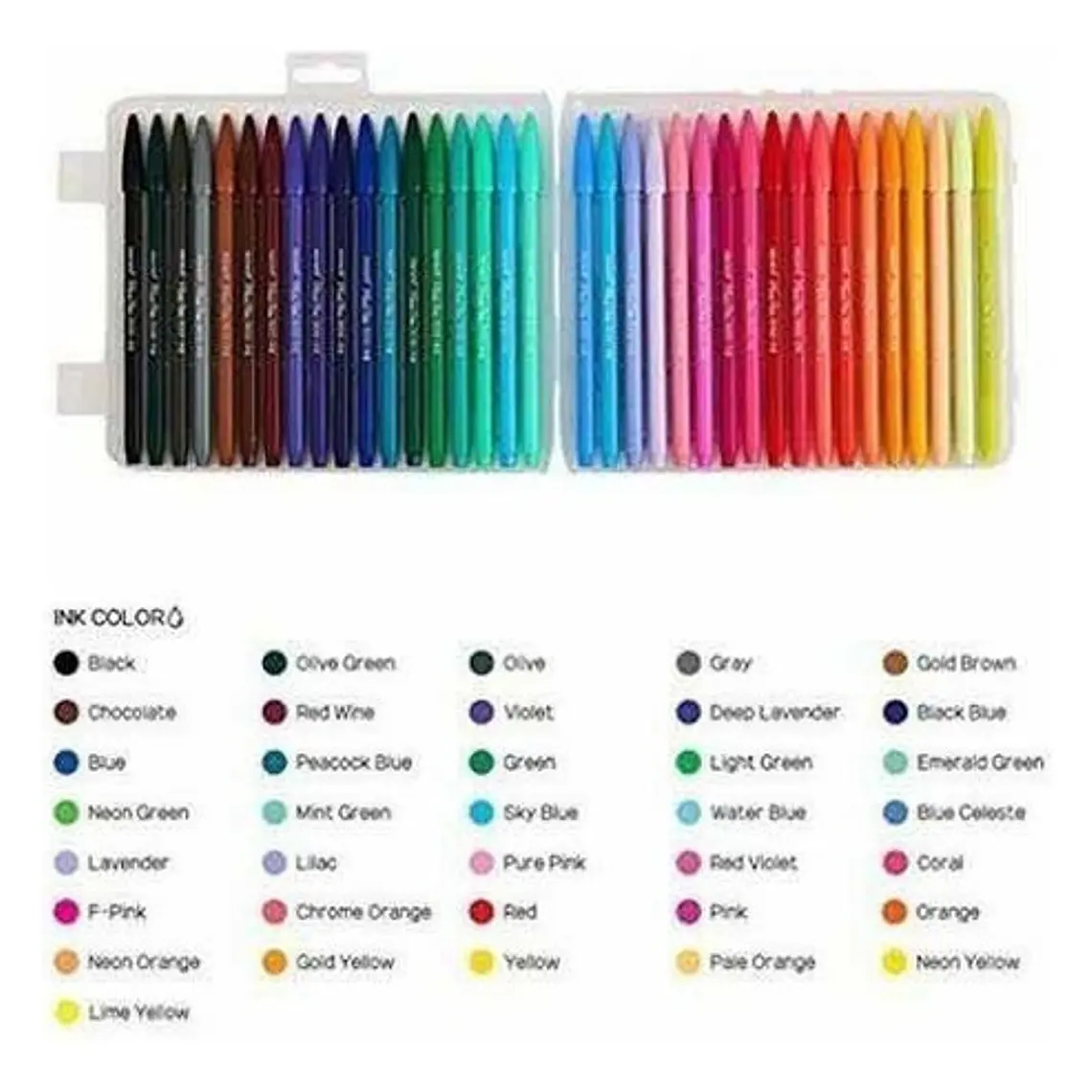 36 Rotuladores Monami Plus Pen 3000 5