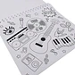 Block Para Colorear Kawaii - Artel Divertiblock - Miniatura 5