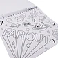 Block Para Colorear Kawaii - Artel Divertiblock - Miniatura 6