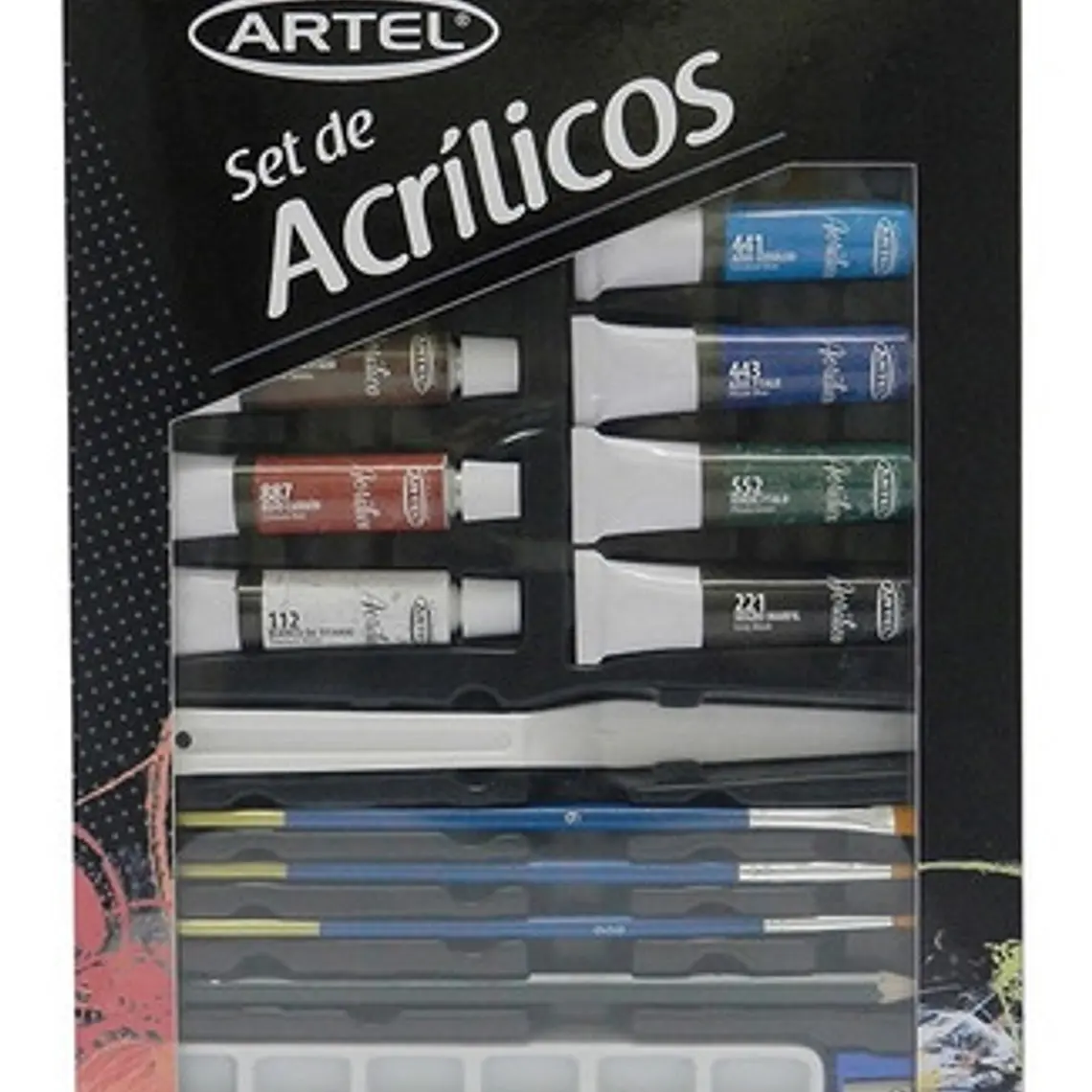 Set De Pintura Acrílica 20 Piezas Artel 1