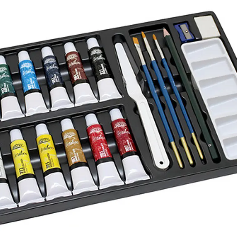 Set De Pintura Acrílica 20 Piezas Artel 2