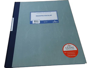 Libro Registro Escolar Rhein