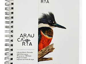Libreta Ecológica Artel Martín Pescador 80 Hojas Líneas