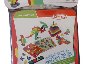 Puzzle 3d Goma Eva  Diseños Surtidos Artel