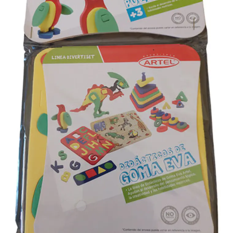 Puzzle 3d Goma Eva  Diseños Surtidos Artel 3