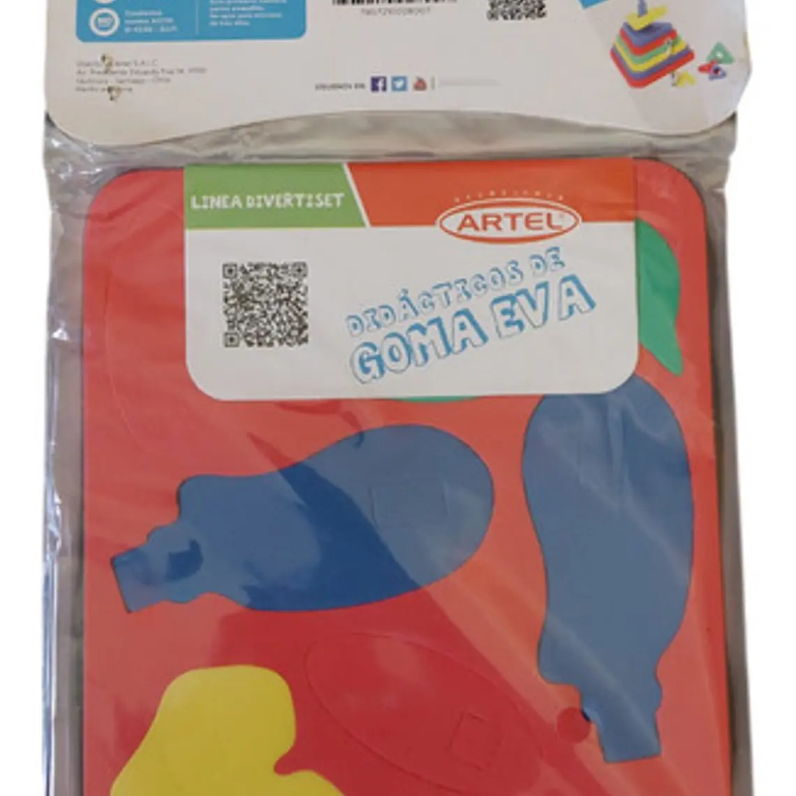 Puzzle 3d Goma Eva  Diseños Surtidos Artel 5