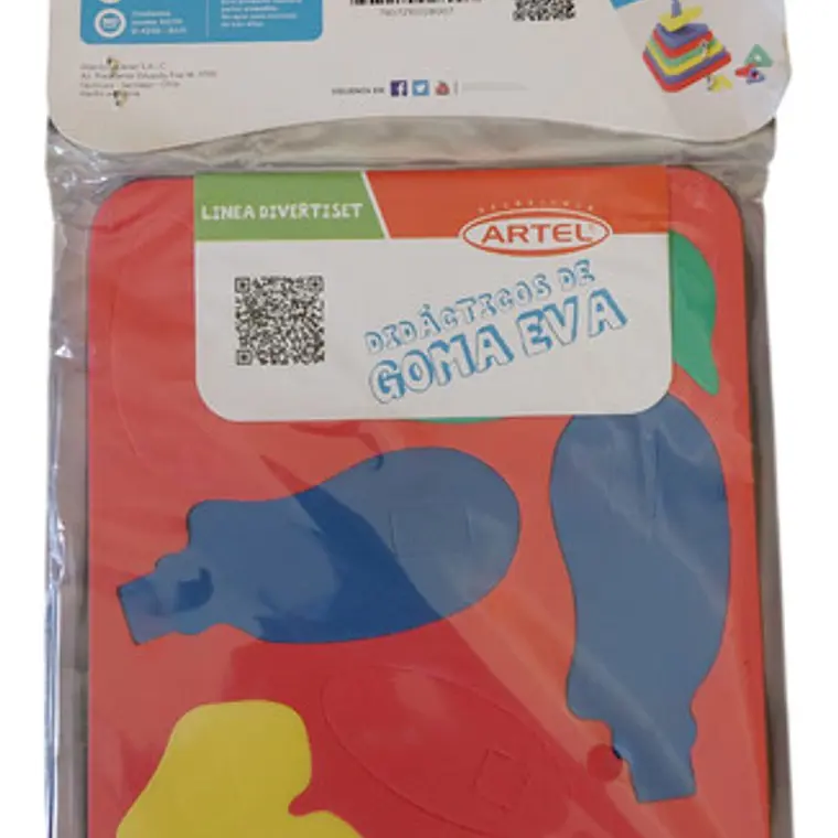 Puzzle 3d Goma Eva  Diseños Surtidos Artel 5