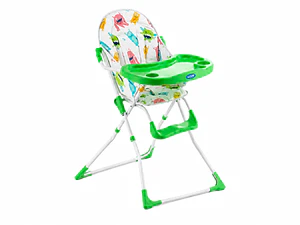 Silla De Comer Para Bebé Verde Plegable Baby Way