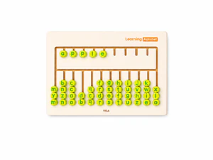 Juego De Pared Formar Palabras En Ingles Alfabeto Viga Toys