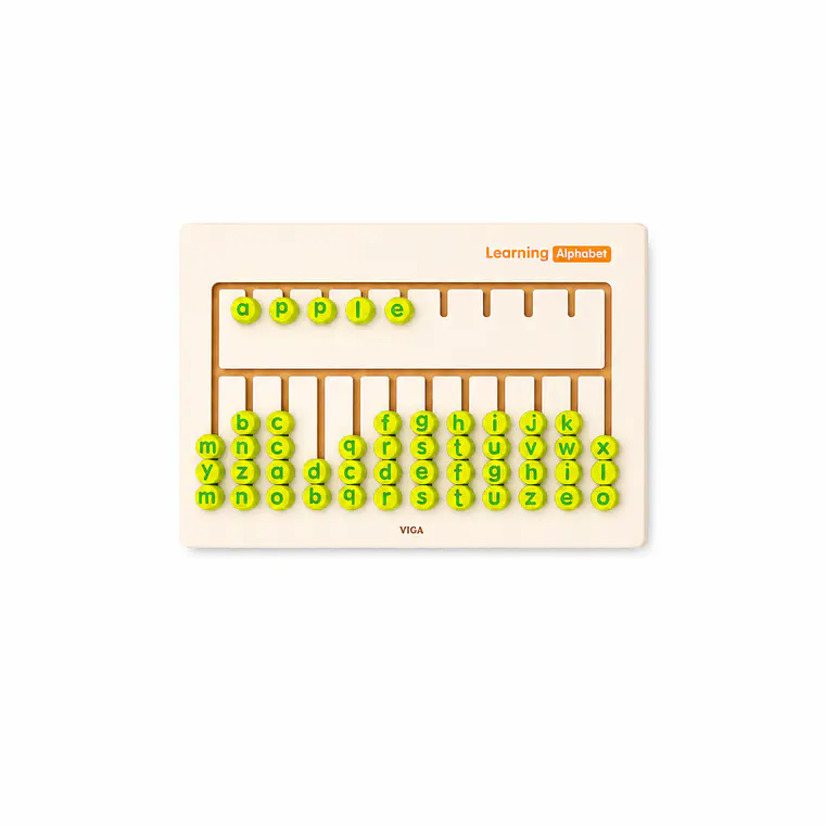 Juego De Pared Formar Palabras En Ingles Alfabeto Viga Toys 1