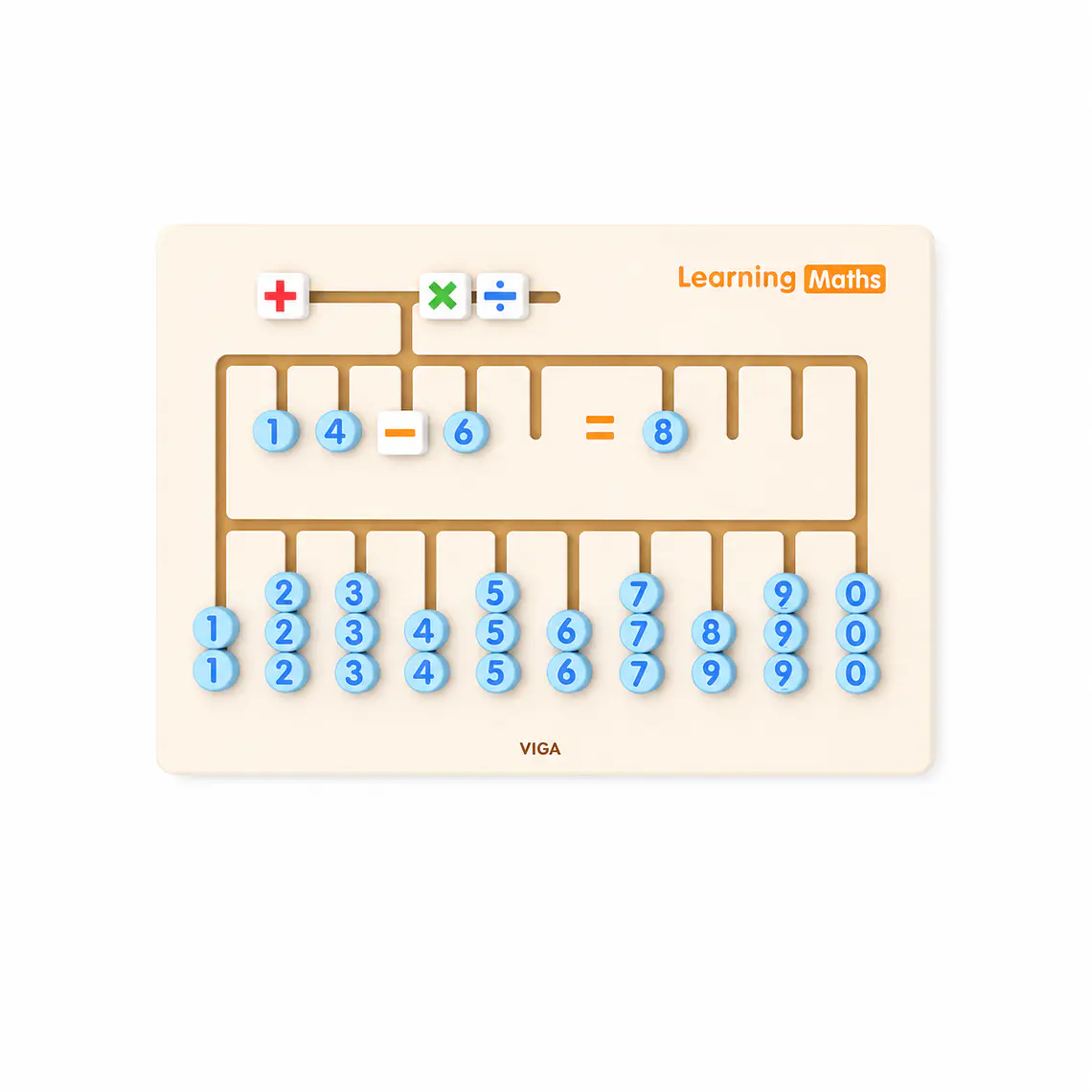 Tablero De Pared Aprendiendo Matemáticas Viga Toys 1
