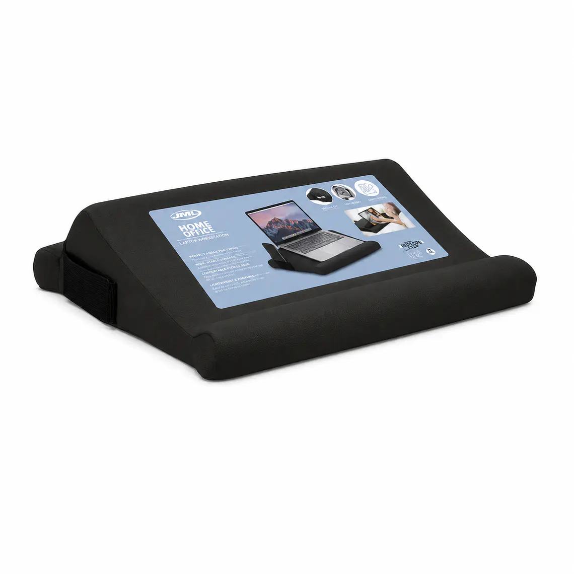 Soporte Acolchado Para Notebook Tablet Artel Negro Ergonómico 1