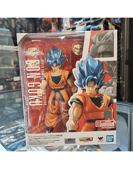 Super Saiyan God Son Goku Blue  S.H. Figuarts 