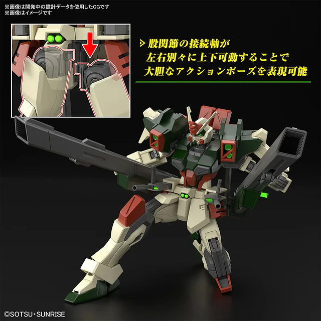 HG 1/144 LIGHTNING BUSTER 