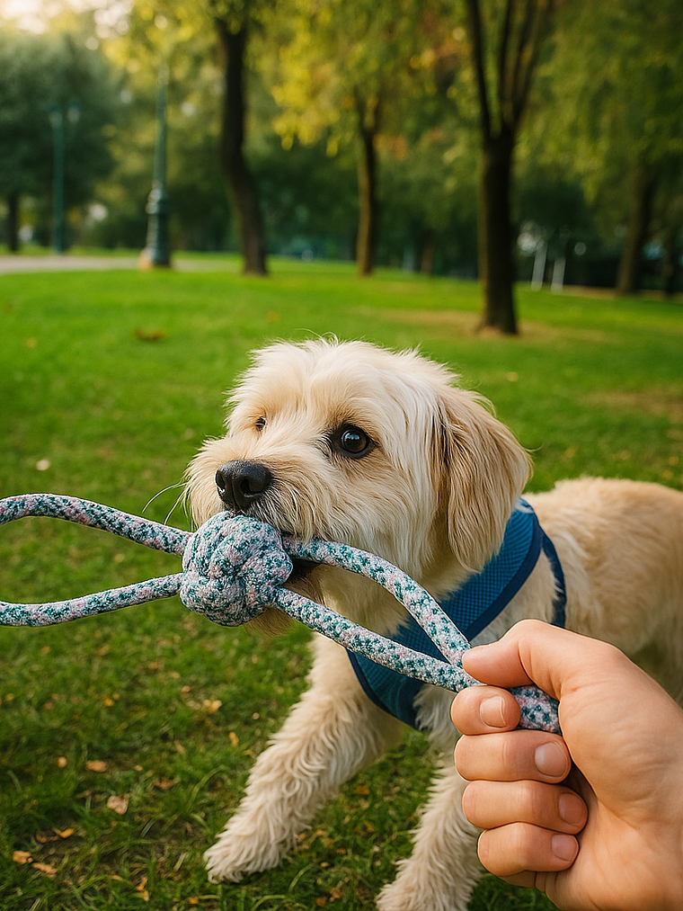 Juguete de cuerda perros  3