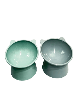 Plato ergonómico inclinados elevados 