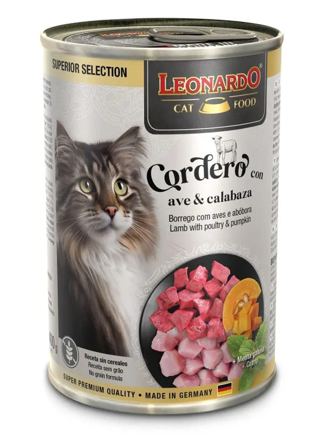 SUPERIOR SELECTION CORDERO CON AVE Y CALABAZA 400g 1