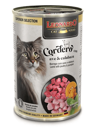 SUPERIOR SELECTION CORDERO CON AVE Y CALABAZA 400g