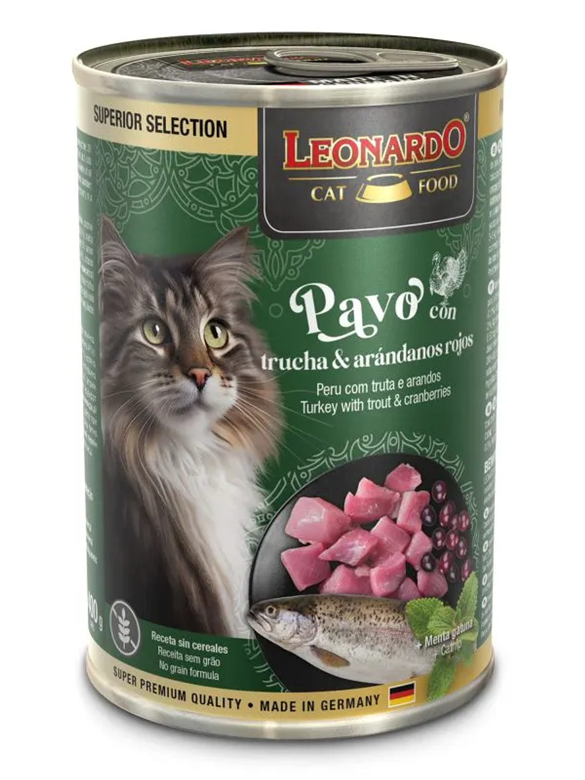 SUPERIOR SELECTION PAVO CON TRUCHA Y ARANDANO 400 g 1