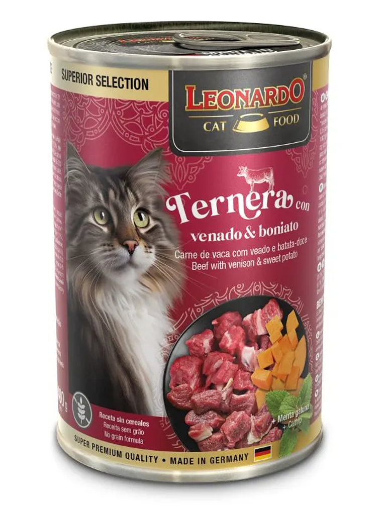 SUPERIOR SELECTION TERNERA CON VENADO Y BONIATO 400g 1