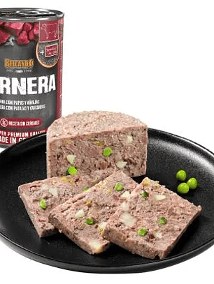 TERNERA CON PATATA Y GUISANTES