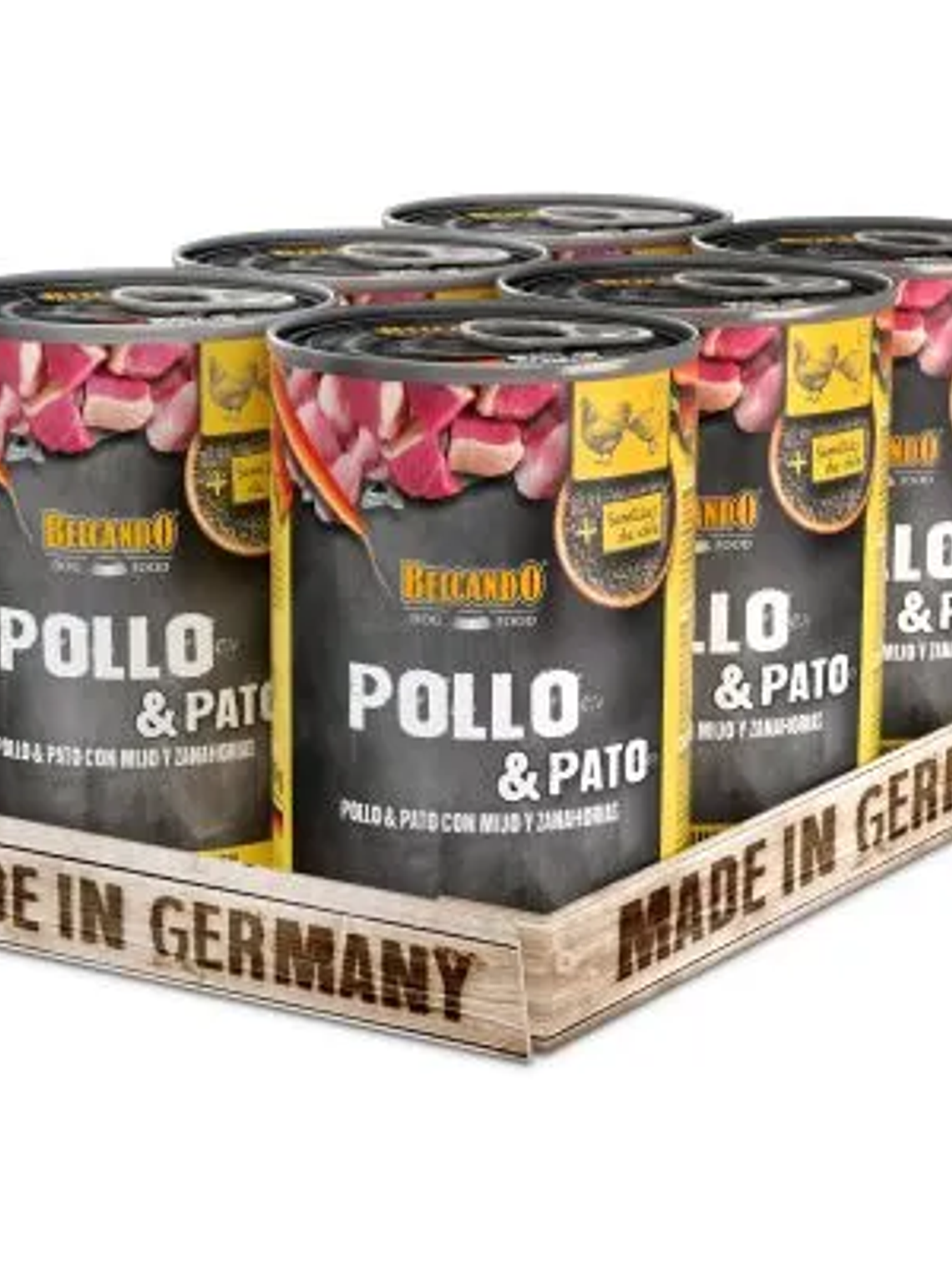 POLLO CON PATO, MIJO Y ZANAHORIA 2