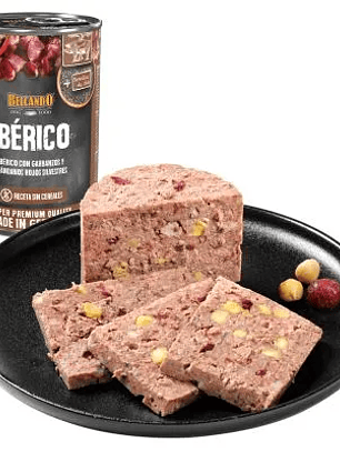 IBÉRICO CON GARBANZOS Y ARÁNDANOS