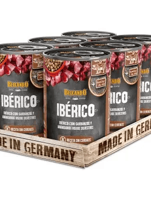 IBÉRICO CON GARBANZOS Y ARÁNDANOS