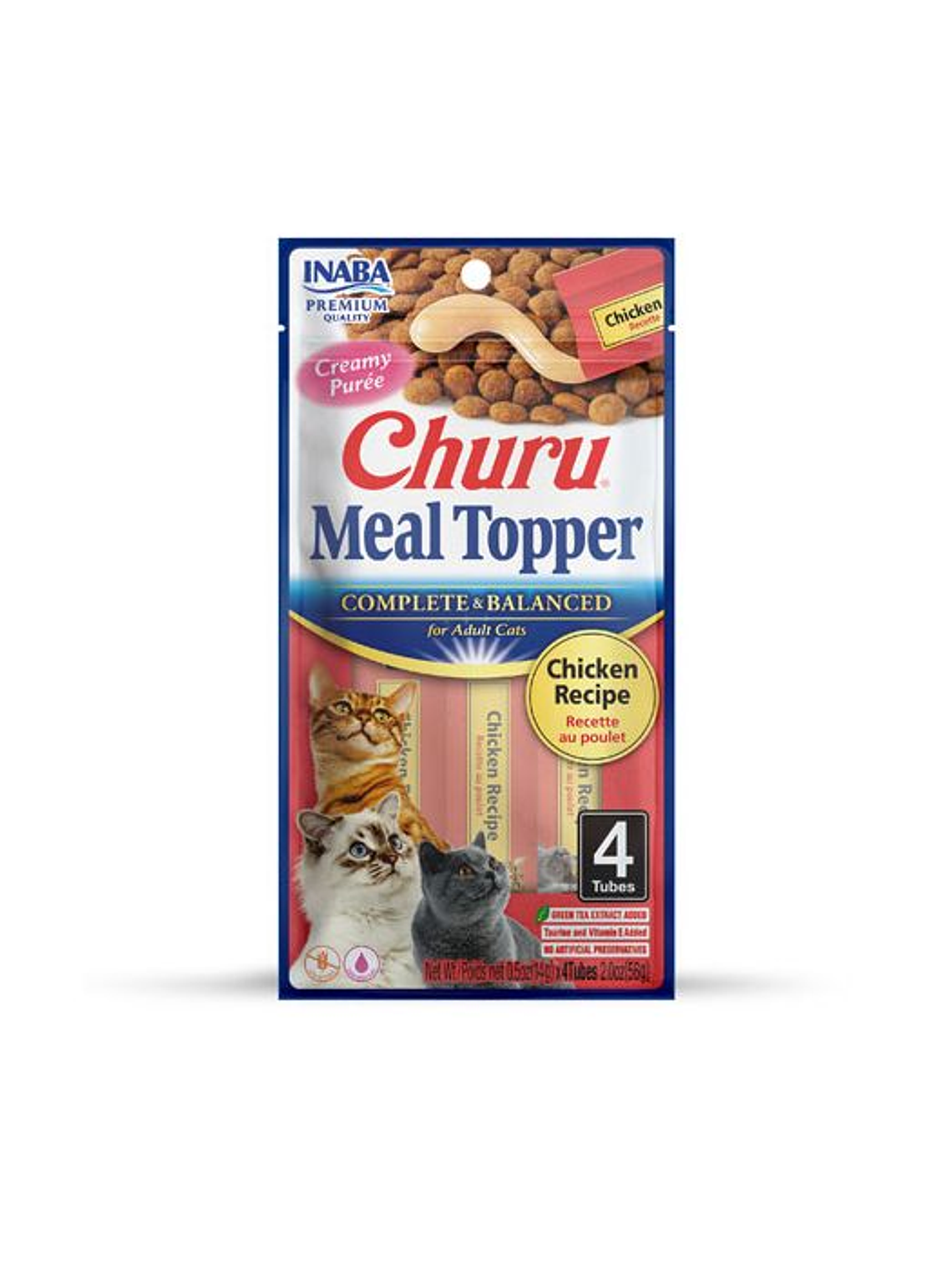 CHURU MEAL TOPPER CAT CHICKEN X4 1