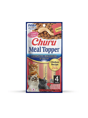 CHURU MEAL TOPPER CAT CHICKEN X4