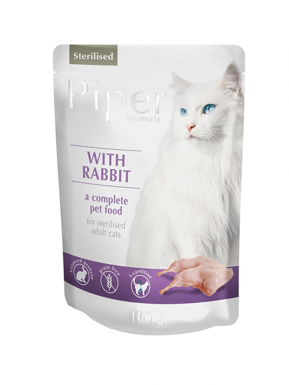 Piper cat conejo 100gr 1