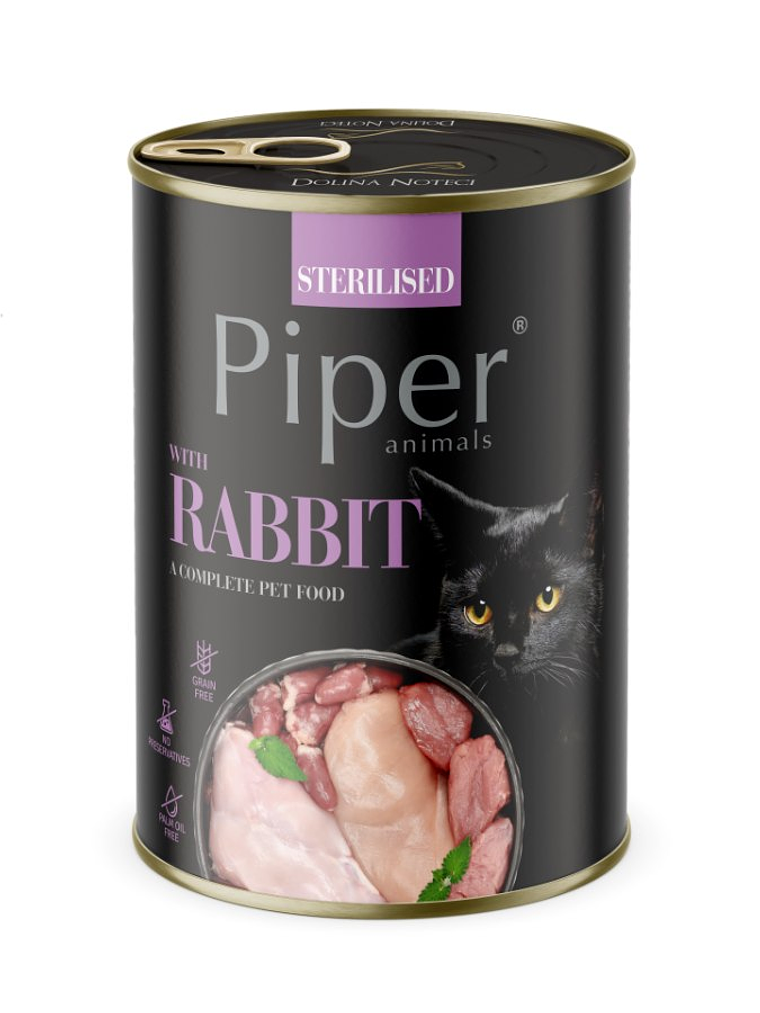 Piper cat conejo 400gr 1