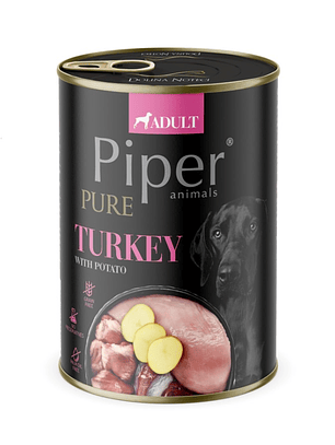 Piper dog pavo con papa 400gr