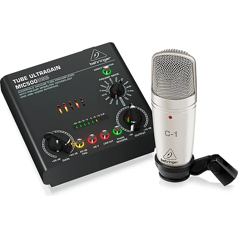 VOICE STUDIO BEHRINGER SISTEMA DE GRABACION