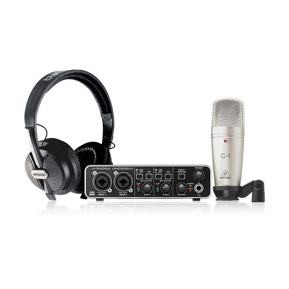 U-PHORIA STUDIO PRO BEHRINGER SISTEMA GRABACION 1