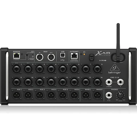 CONSOLA DIGITAL CON INTERFAZ MIDAS MR18 - 18CH - WIFI