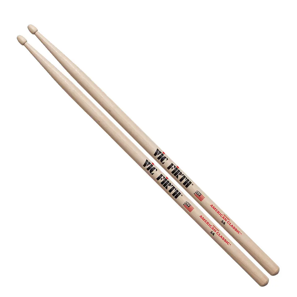 BAQUETA VIC FIRTH 5A - PUNTA DE MADERA 1