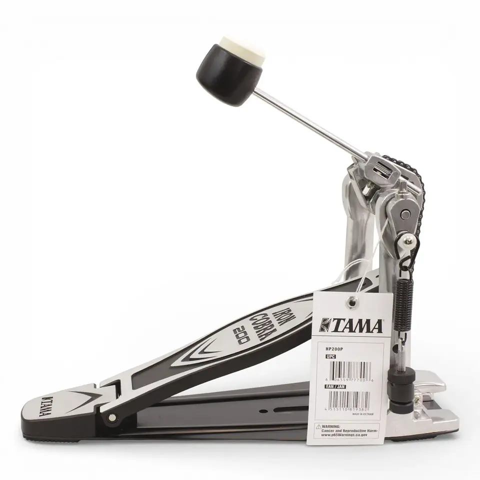 PEDAL DE BOMBO SIMPLE TAMA IRON COBRA HP200P 3
