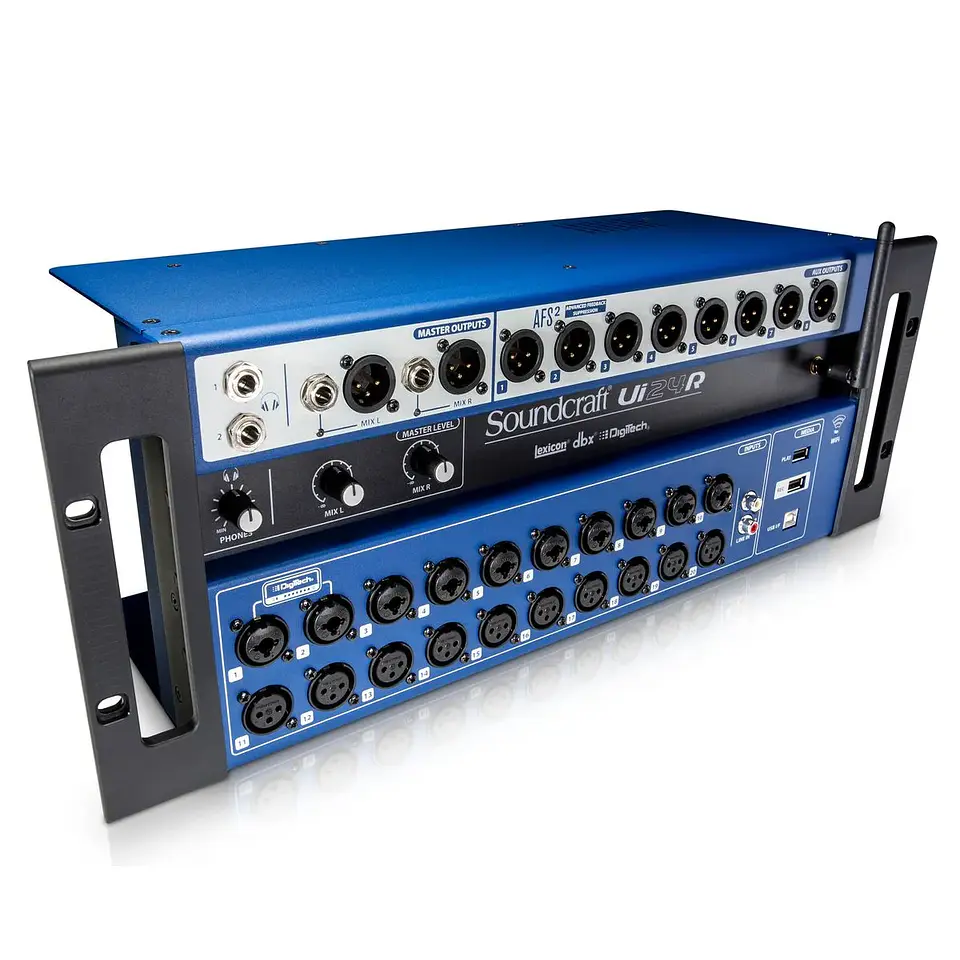 MIXER DIGITAL SOUNDCRAFT UI24R 3