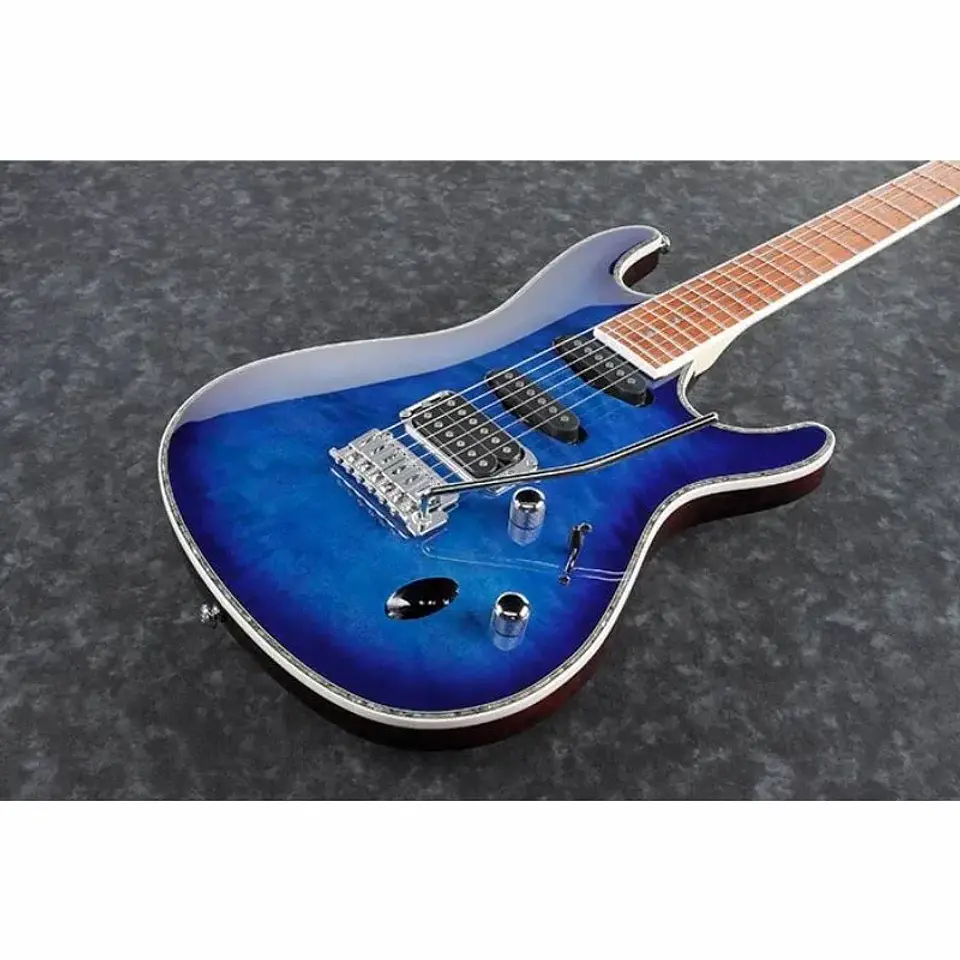 GUITARRA ELECTRICA IBANEZ SA360NQM - SAPPHIRE BLUE 2